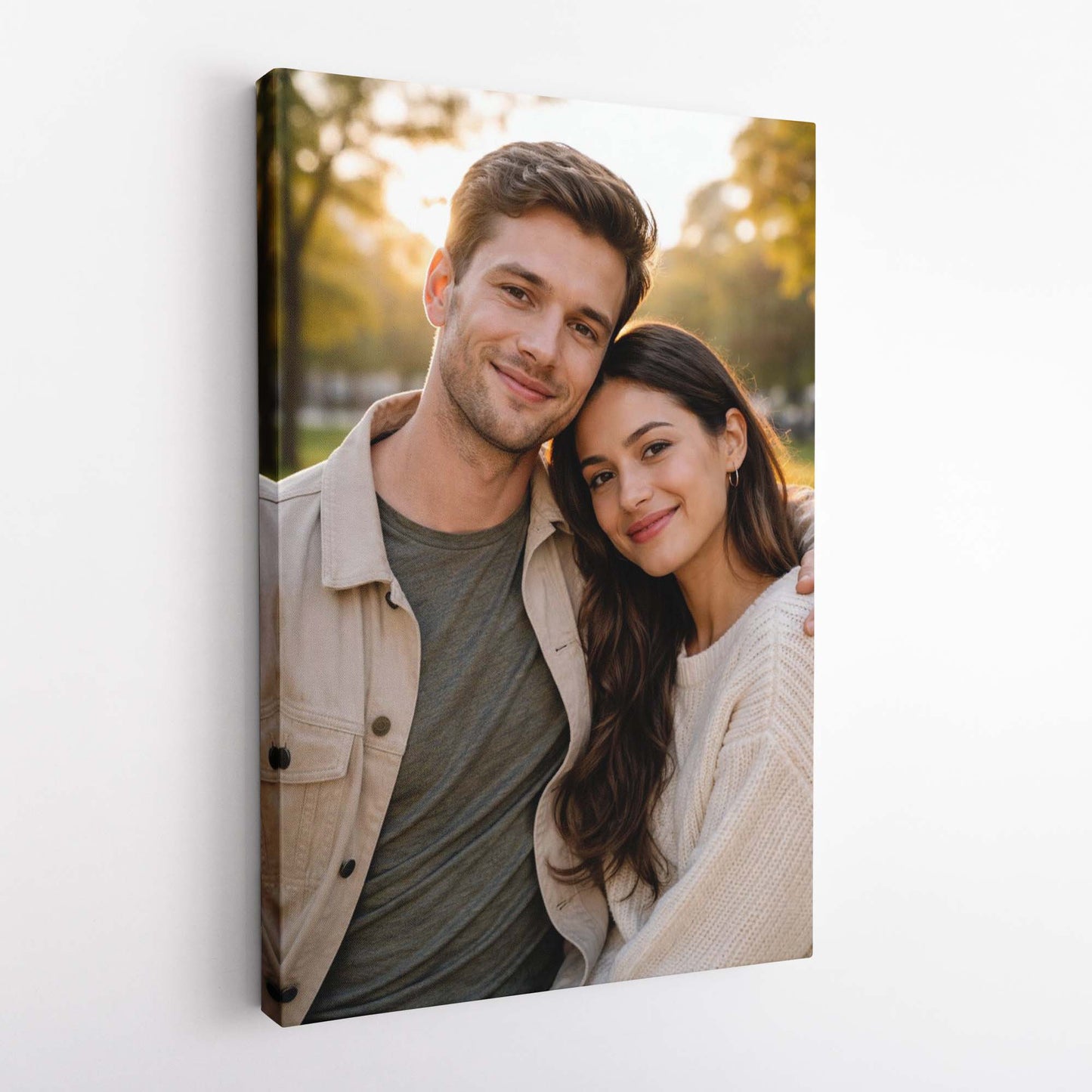 Custom Personalised Framed Canvas Print from Your Photo Picture