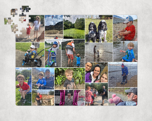 Collage Custom Puzzle 300 Piece Jigsaw Personalised Picture Photo Gift Present