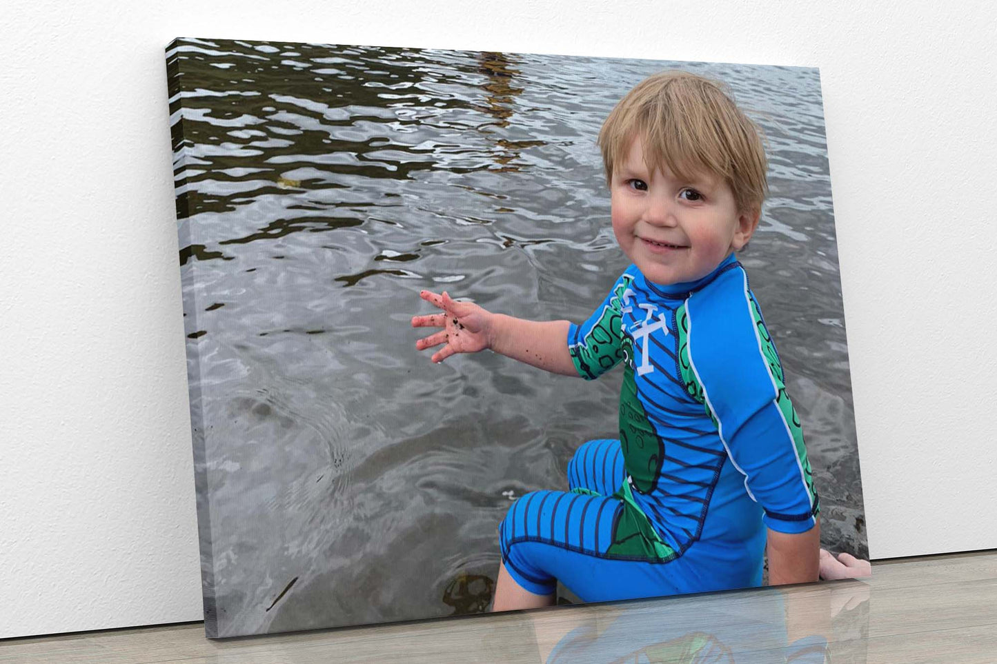 Personalised Your Photo Picture Printed On To Canvas Art Print Present