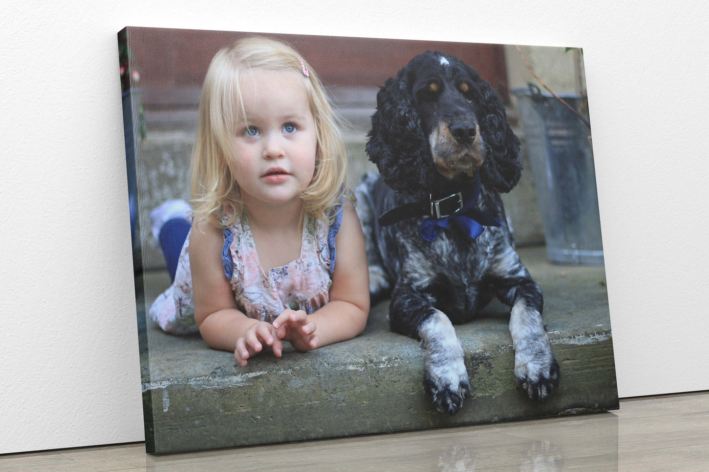 Personalised Your Photo Picture Printed On To Canvas Art Print Present